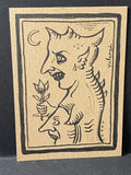 “Demon Bloom” OOAK Artist Trading Card