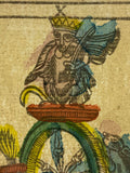 Wheel of Fortune-Kirchner Besançon Tarot c.1850