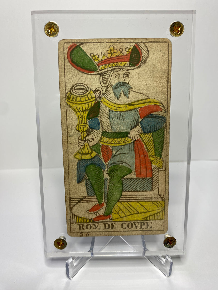 King of Cups. c.1839 Tarot Marseille Bernardin Suzanne – Deviant