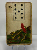 “The Anchor”  Authentic Stralsunder Lenormand c 1890