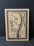 “Moonlit Petals” OOAK Artist Trading Card