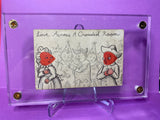 “Love Across a Crowded Room’ Original Ink Transformation Playing Card