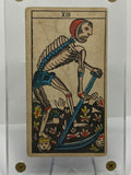“Death”- Historical Antique Hand Painted Tarot Card 1890s