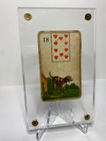 “The Dog”  Authentic Stralsunder Lenormand c 1890