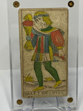 Page of Cups.  c.1839 Tarot Marseille Bernardin Suzanne