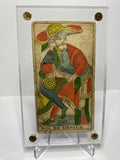 King of Coins.  c.1839 Tarot Marseille Bernardin Suzanne