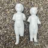 The Bosley Twins. Authentic Frozen Charlottes 1860