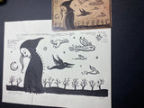 #22-Abandonment-Ink Drawing-Oracle of Black Enchantment