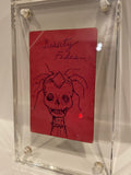 ‘Glamour Girl’ Original Ink Transformation Playing Card