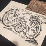 #36 The Serpent-Ink Drawing-Oracle of Black Enchantment