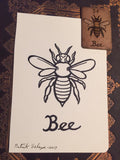 "The Bee" Mildred Payne Oracle Original Ink Drawing