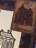 "The House" Mildred Payne Oracle Original Ink Drawing