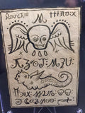 "The Matron"- Original Ink Spell Sheet (Signed)