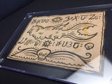 "Four Spirits"- Original Ink Spell Sheet (Signed)