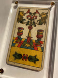 “2 of Cups”-Authentic Antique Tarot Card 1930