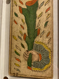 Ace of Wands-c.1839 Tarot Marseille Bernardin Suzanne