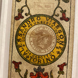 “Ace of Coins”-Authentic Antique Tarot Card 1930