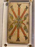 3 of Wands-c.1839 Tarot Marseille Bernardin Suzanne