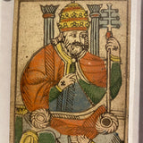 The Hierophant.  c.1839 Tarot Marseille Bernardin Suzanne