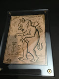 “The Wandering Demon"- Original Ink Spell Sheet (Signed)