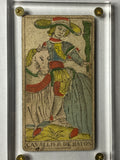 Knight of Wands -c.1839 Tarot Marseille Bernardin Suzanne