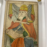 The High Priestess .  c.1839 Tarot Marseille Bernardin Suzanne