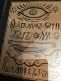 “The Wandering Demon"- Original Ink Spell Sheet (Signed)