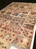 Uncut/ Signed Sheet-Royal Mischief Transformation Playing Cards
