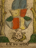 The Hanged Man-c.1839 Tarot Marseille Bernardin Suzanne