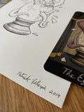“The Egg”—Abandoned Oracle Original Ink Drawing/Signed