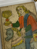 Knight of Cups.  c.1839 Tarot Marseille Bernardin Suzanne