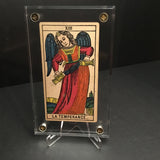 “Temperance”-Original Antique Hand Painted Card 1890s