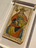 “The Empress”—Historical Antique Hand Painted Tarot Card 1850