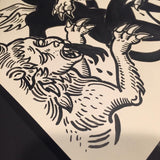 #21 The Attack-Ink Drawing-Oracle of Black Enchantment
