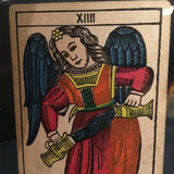 “Temperance”-Original Antique Hand Painted Card 1890s