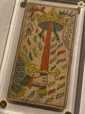 Ace of Swords-c.1839 Tarot Marseille Bernardin Suzanne