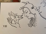 The Maiden-Trionfi Della Luna Original Ink/signed
