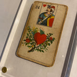 “The Heart”  Authentic Stralsunder Lenormand c 1890