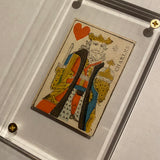 King of Hearts-Authentic 18th Century Playing Card