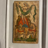 The Chariot-Historical Minchiate Tarot Card c.1850