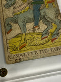 Knight of Cups.  c.1839 Tarot Marseille Bernardin Suzanne