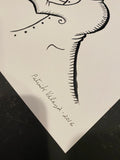 The Flutist -Trionfi Della Luna Original Ink/signed