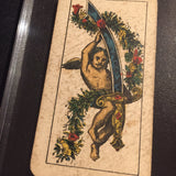 “Ace of Swords”-Authentic Antique Tarot Card 1920.  G. Cassini  Brescia