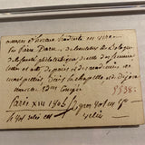 King of Hearts-Authentic 18th Century Playing Card