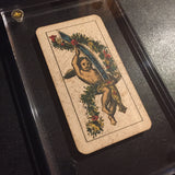 “Ace of Swords”-Authentic Antique Tarot Card 1920.  G. Cassini  Brescia