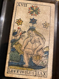 “The Star”-Historical Antique Hand Painted Tarot Card 1850