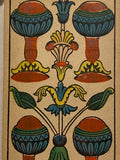 “ 4 of Cups”- Historical Antique Hand Painted Tarot Card 1890s