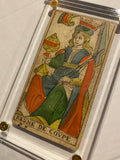 Queen of Cups-c.1839 Tarot Marseille Bernardin Suzanne