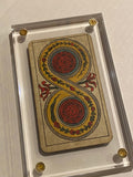 “2 of Coins”-Authentic Antique Tarot Card 1930