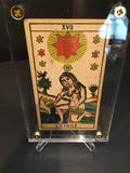 “The Star”-Historical Antique Hand Painted Tarot Card 1890s